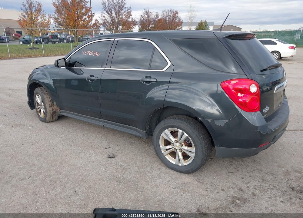 2013 CHEVROLET EQUINOX LS VIN: 2GNFLCEKXD6261556