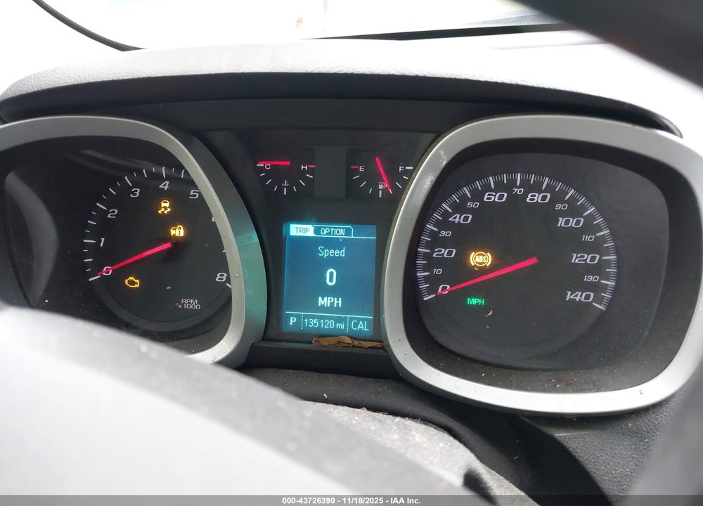 2013 CHEVROLET EQUINOX LS VIN: 2GNFLCEKXD6261556