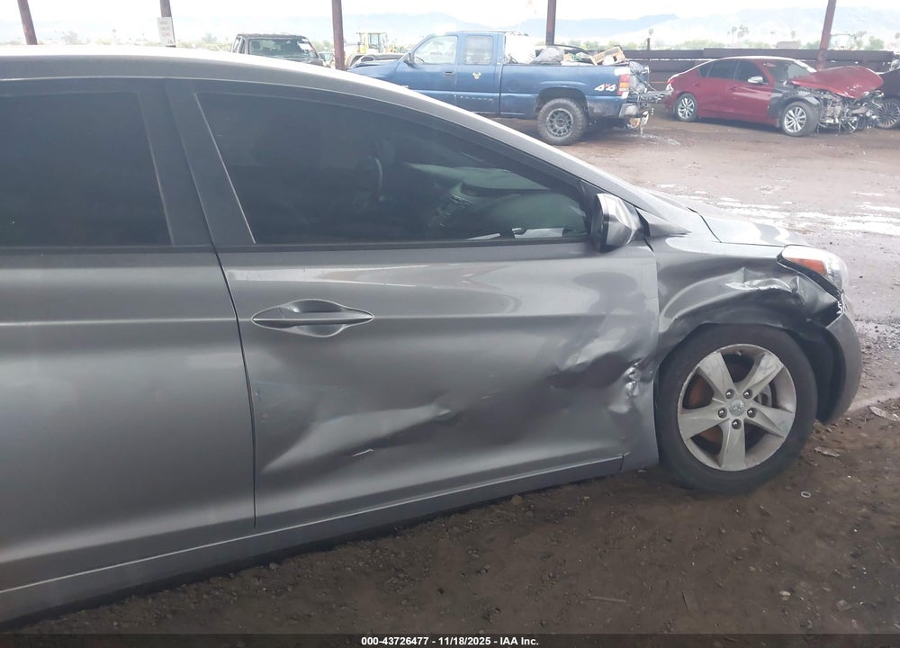 2013 HYUNDAI ELANTRA GLS VIN: KMHDH4AE8DU911473