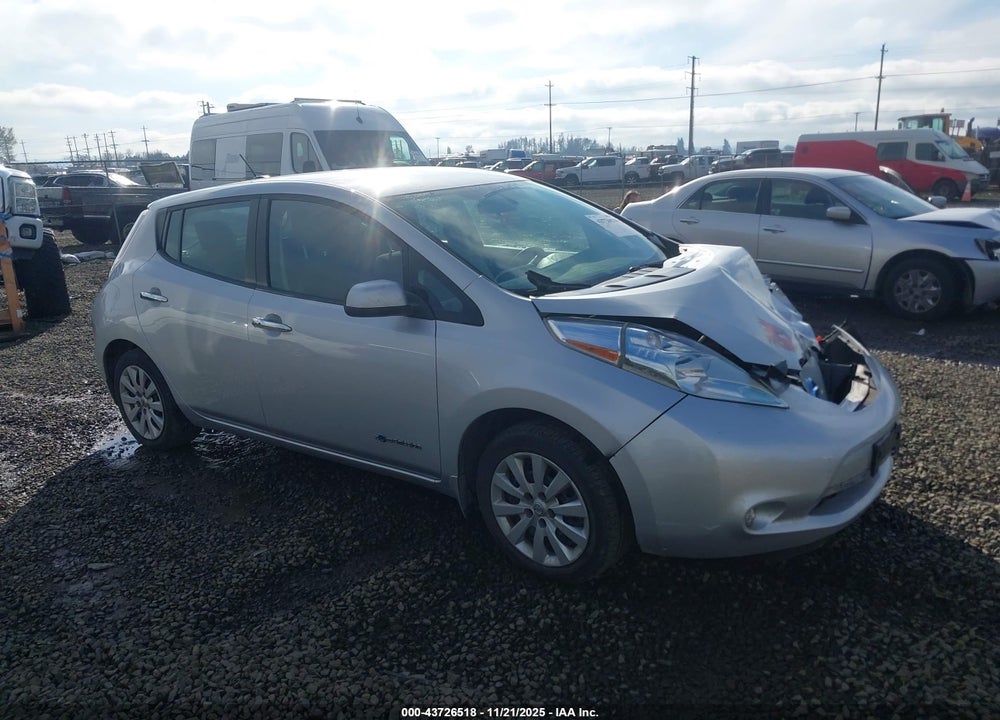 2017 NISSAN LEAF S VIN: 1N4BZ0CP9HC309361