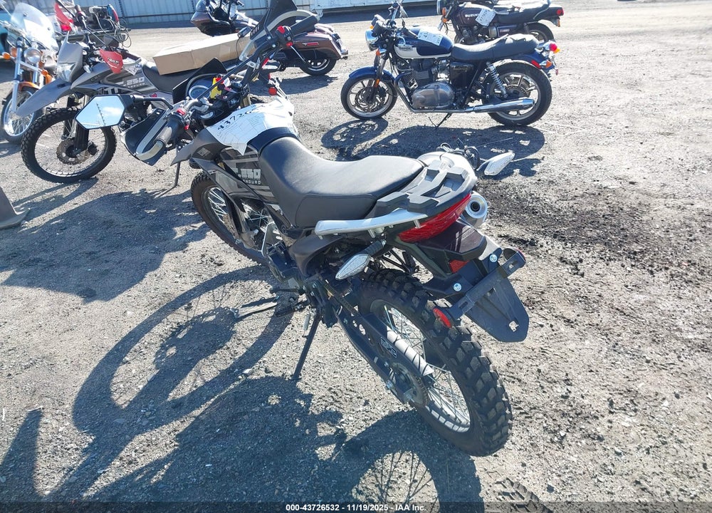 2021 ZONGSHEN TT250 VIN: LZSJCNTB6M1006423