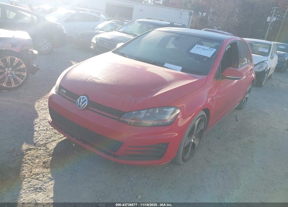 2015 VOLKSWAGEN GOLF VIN: 3VW4T7AU1FM002572