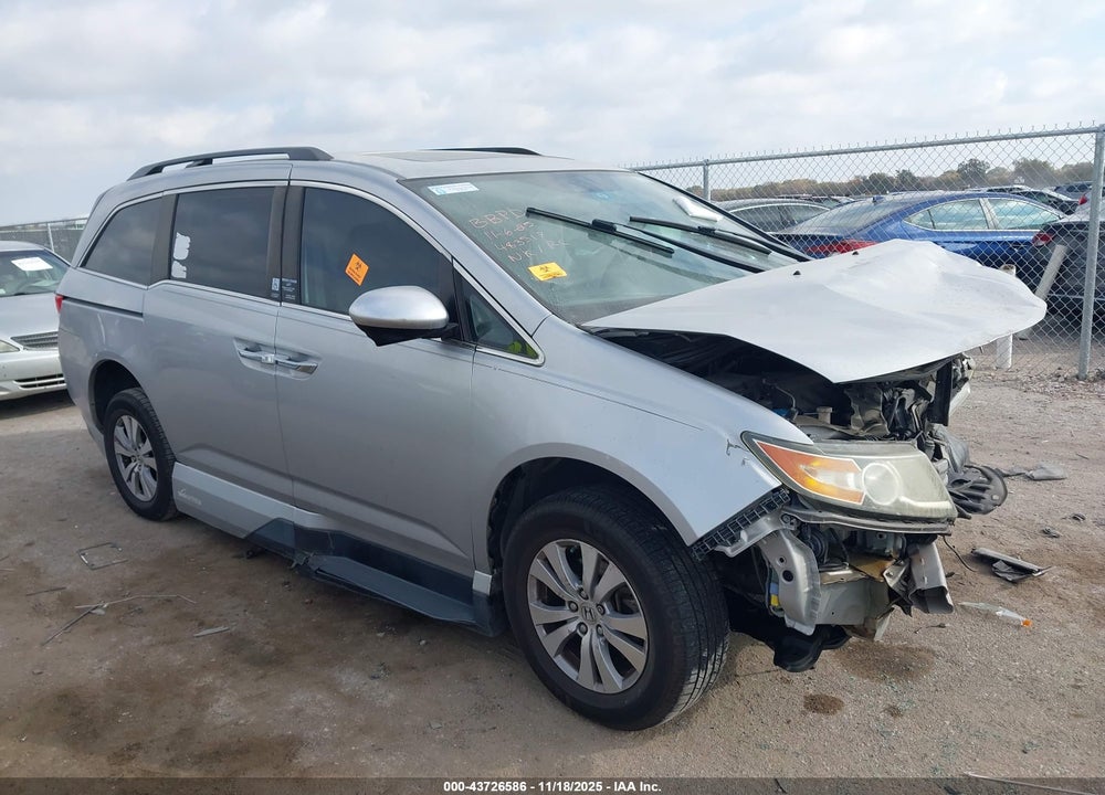 2015 HONDA ODYSSEY EX-L VIN: 5FNRL5H64FB094351