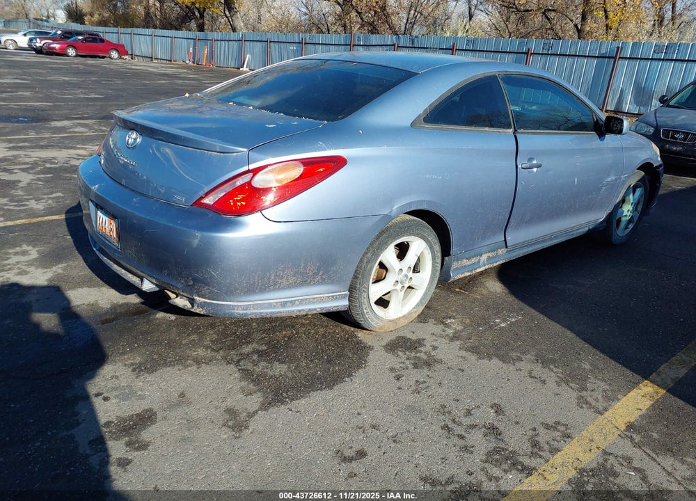2004 TOYOTA CAMRY SOLARA SE SPORT VIN: 4T1CE38P24U777257