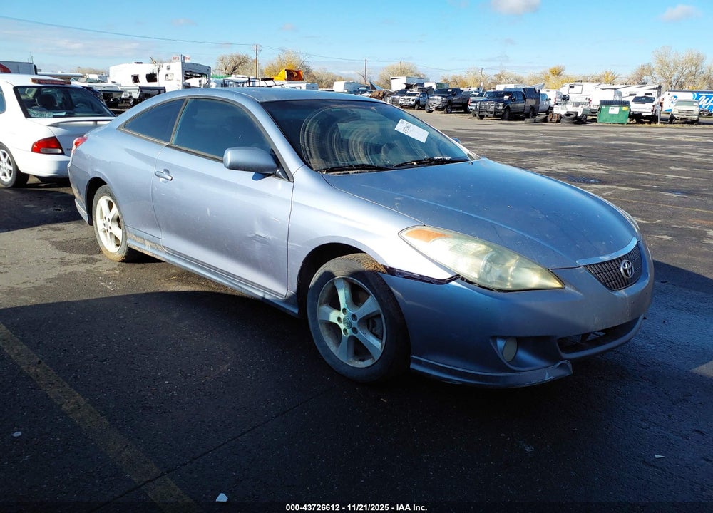 2004 TOYOTA CAMRY SOLARA SE SPORT VIN: 4T1CE38P24U777257
