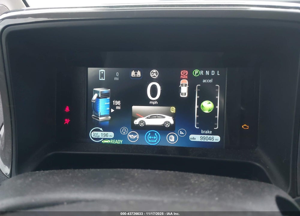 2015 CHEVROLET VOLT VIN: 1G1RD6E44FU142680