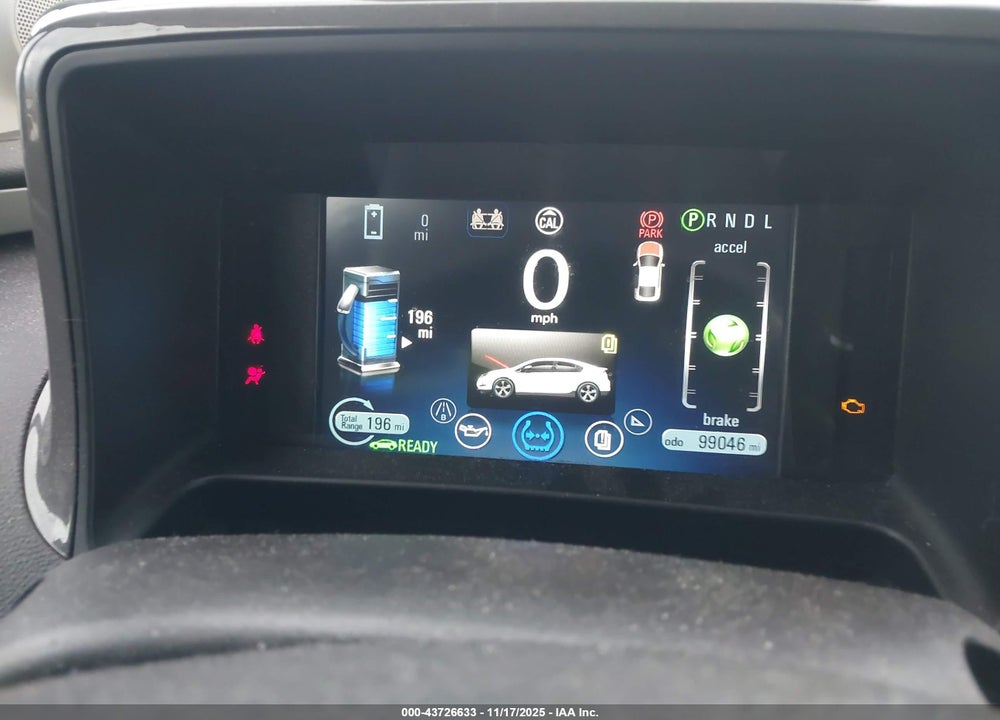 2015 CHEVROLET VOLT VIN: 1G1RD6E44FU142680