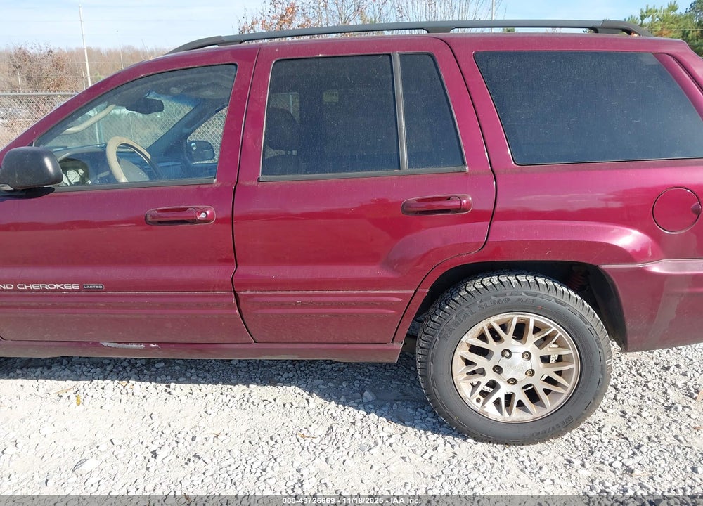 2002 JEEP GRAND CHEROKEE LIMITED VIN: 1J4GW58N12C330963