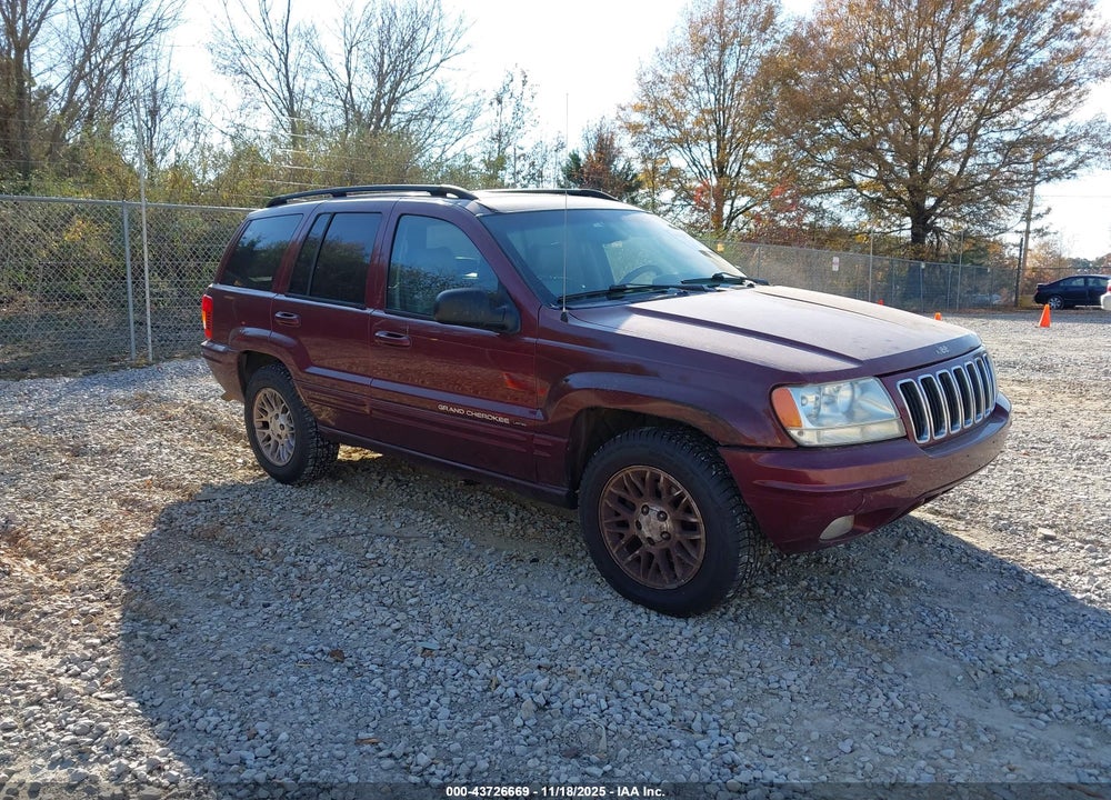 2002 JEEP GRAND CHEROKEE LIMITED VIN: 1J4GW58N12C330963