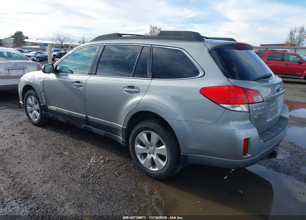 2011 SUBARU OUTBACK 2.5I PREMIUM VIN: 4S4BRBGC9B3332316