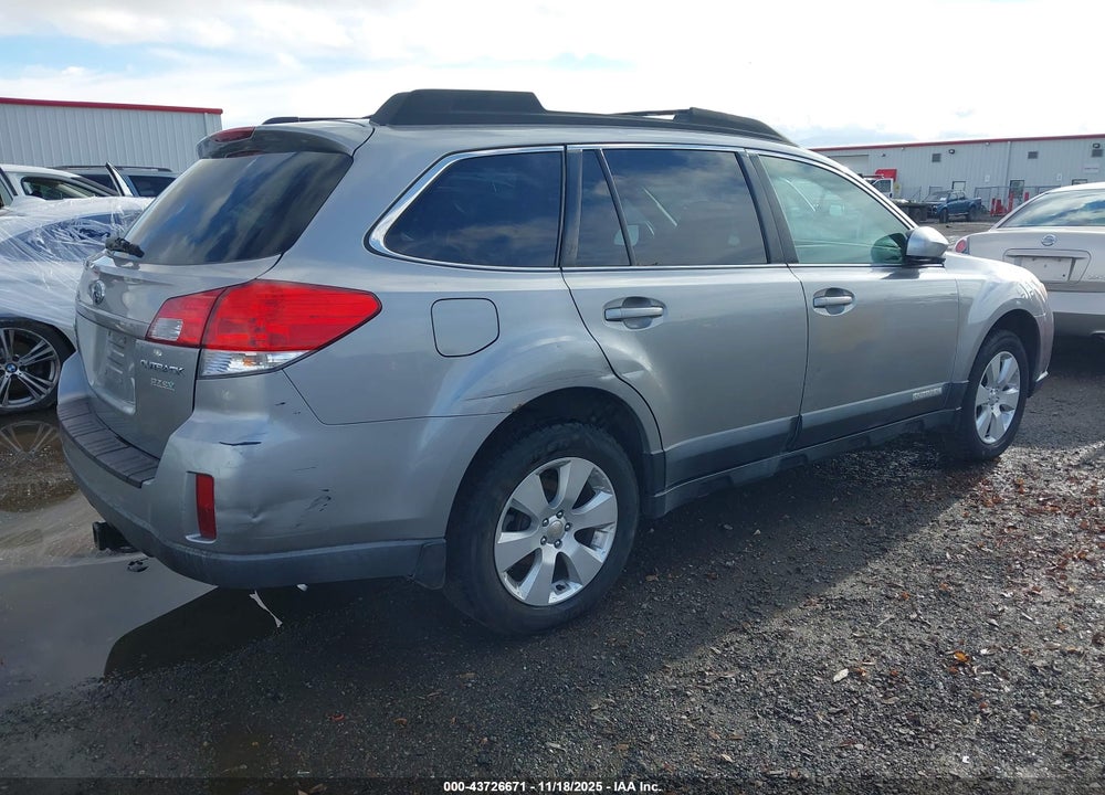 2011 SUBARU OUTBACK 2.5I PREMIUM VIN: 4S4BRBGC9B3332316
