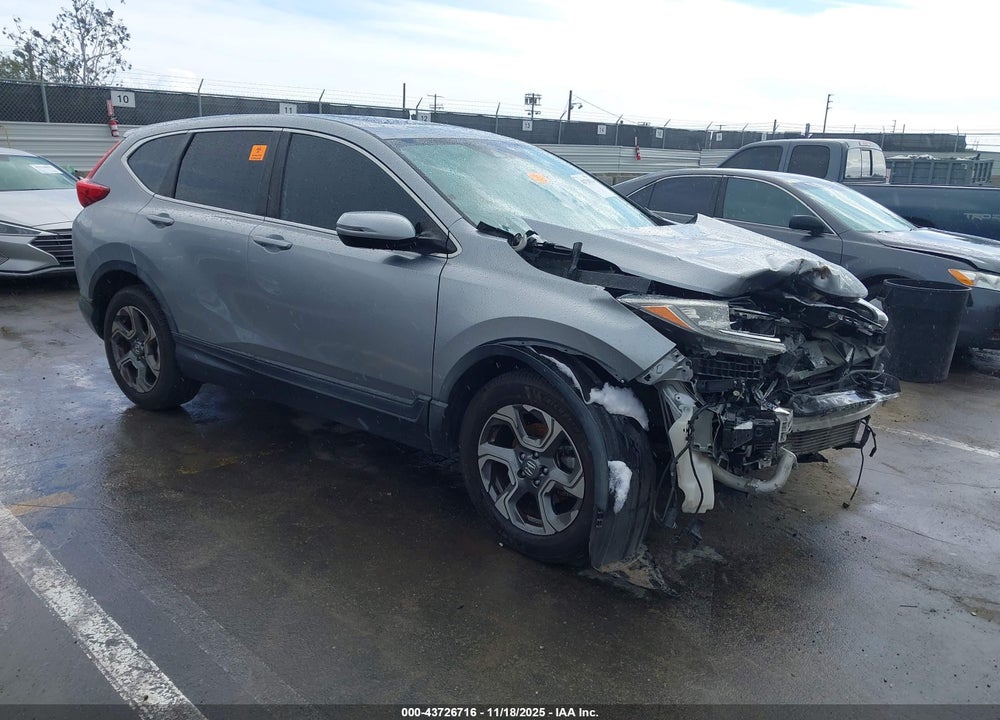 2019 HONDA CR-V EX-L VIN: 5J6RW2H87KL008376