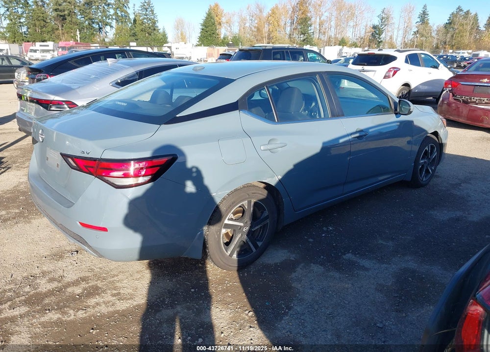 2024 NISSAN SENTRA SV XTRONIC CVT VIN: 3N1AB8CV0RY204890