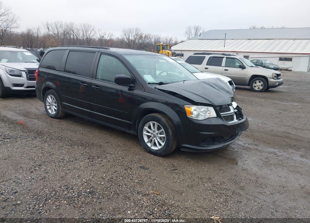 2016 DODGE GRAND CARAVAN SXT VIN: 2C4RDGCG2GR380276