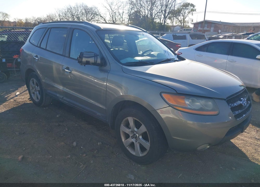 2008 HYUNDAI SANTA FE LIMITED/SE VIN: 5NMSH13E38H137878