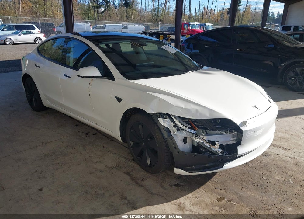 2024 TESLA MODEL 3 LONG RANGE DUAL MOTOR ALL-WHEEL DRIVE/REAR-WHEEL DRIVE VIN: 5YJ3E1EA9RF866476