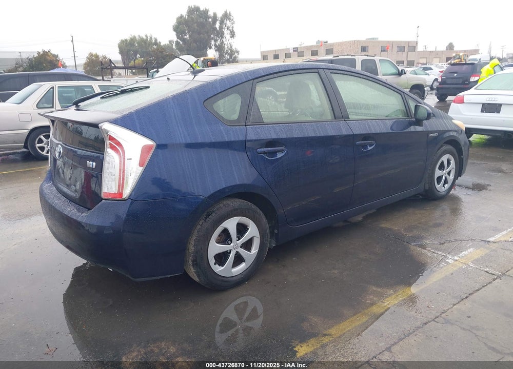2012 TOYOTA PRIUS THREE VIN: JTDKN3DUXC1572927