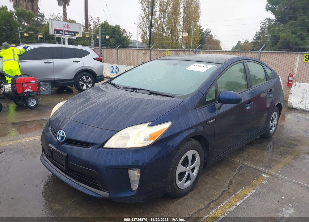 2012 TOYOTA PRIUS THREE VIN: JTDKN3DUXC1572927