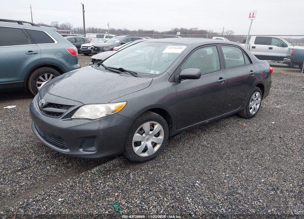 2012 TOYOTA COROLLA LE VIN: 2T1BU4EE5CC757365