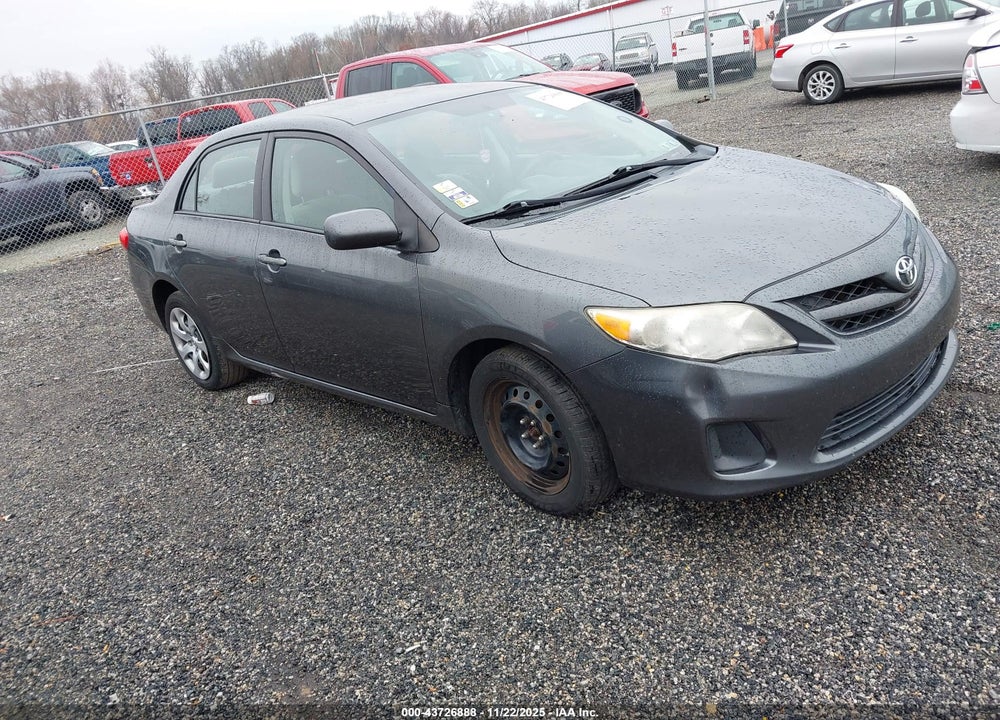 2012 TOYOTA COROLLA LE VIN: 2T1BU4EE5CC757365
