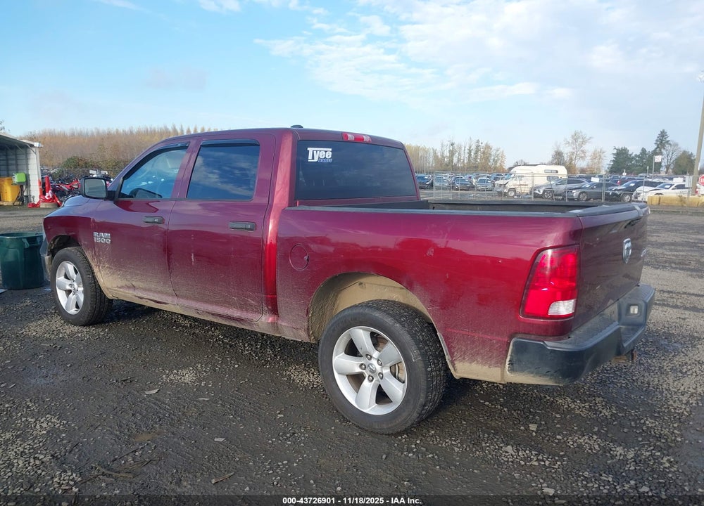 2017 RAM 1500 VIN: 1C6RR7KG5HS809369