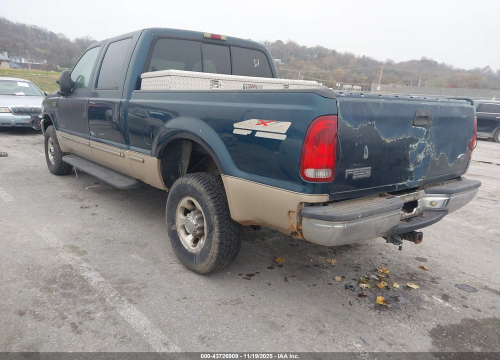 1999 FORD F-250 LARIAT/XL/XLT VIN: 1FTNW21F2XED48446
