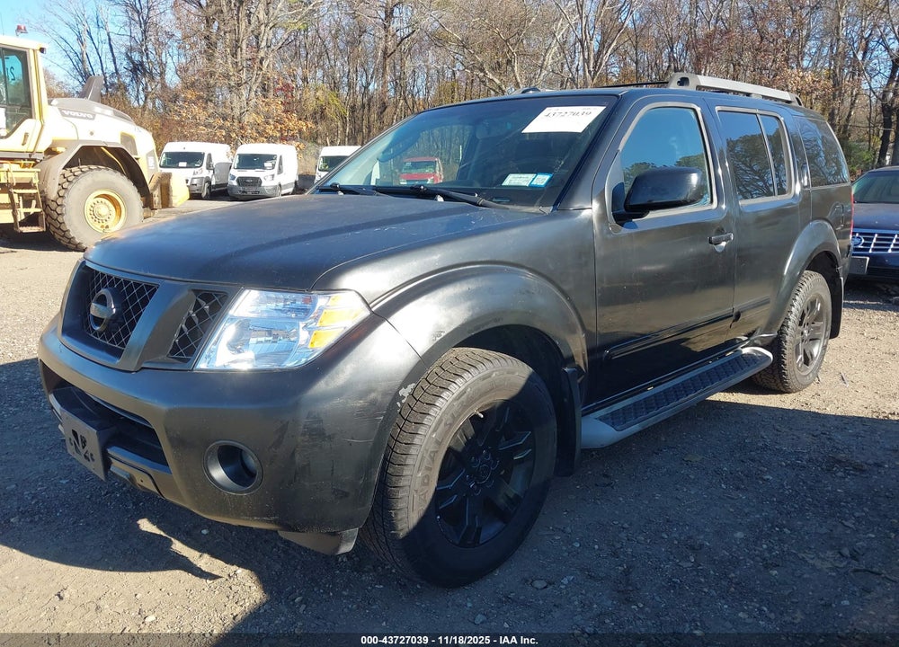 2010 NISSAN PATHFINDER SE VIN: 5N1AR1NB1AC600421