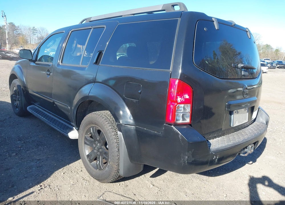 2010 NISSAN PATHFINDER SE VIN: 5N1AR1NB1AC600421