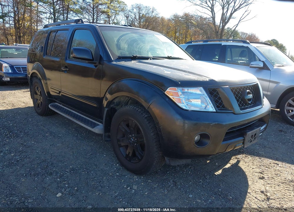 2010 NISSAN PATHFINDER SE VIN: 5N1AR1NB1AC600421