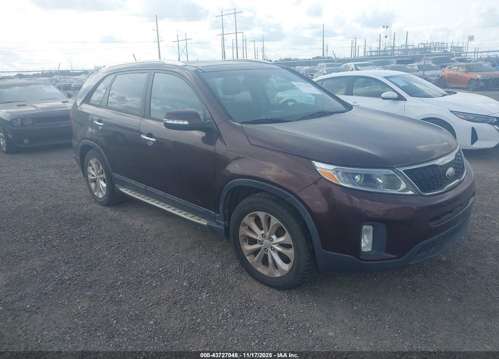 2014 KIA SORENTO EX V6 VIN: 5XYKU4A72EG457491