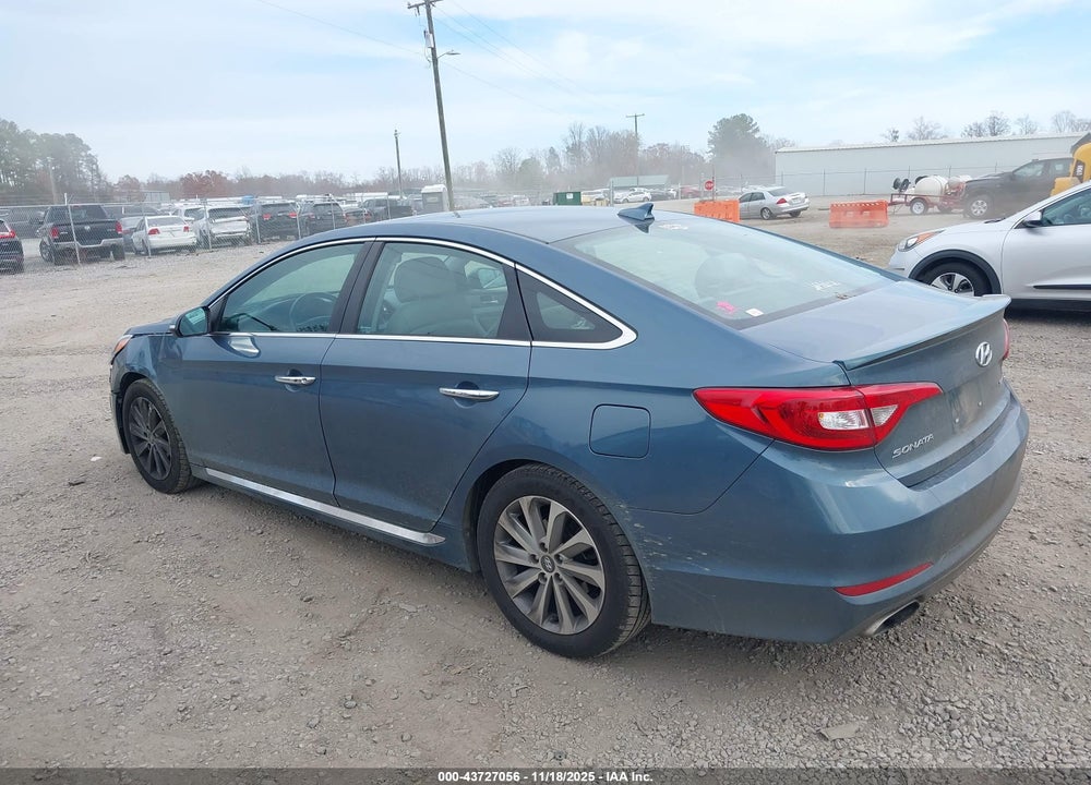 2016 HYUNDAI SONATA SPORT VIN: 5NPE34AF8GH322597