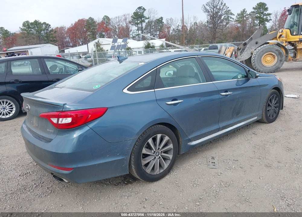 2016 HYUNDAI SONATA SPORT VIN: 5NPE34AF8GH322597