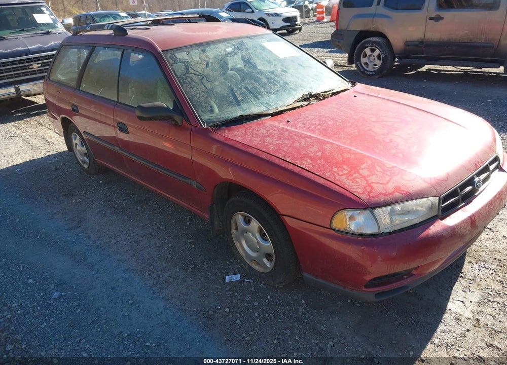 1998 SUBARU LEGACY L/RIGHT HAND POSTAL DRIVE VIN: 4S3BK4354W7304319