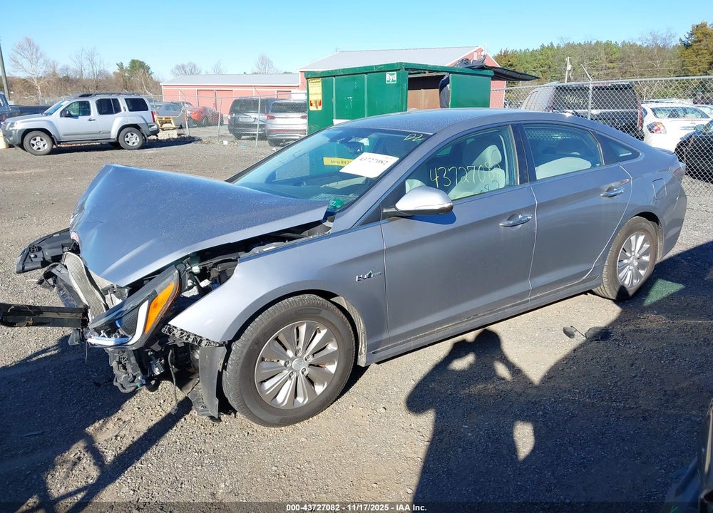2017 HYUNDAI SONATA HYBRID SE VIN: KMHE24L10HA043525