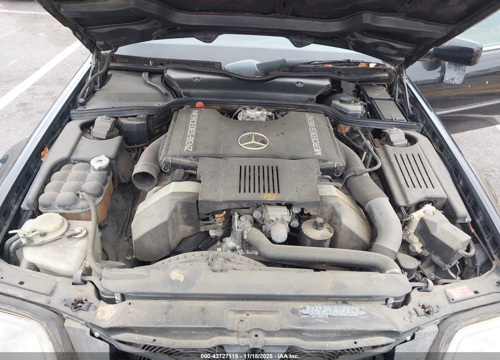 1991 MERCEDES-BENZ 500 SL VIN: WDBFA66E2MF022631