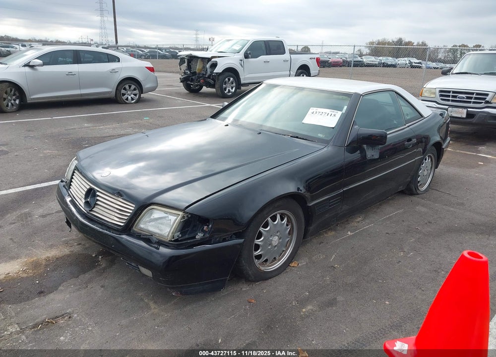 1991 MERCEDES-BENZ 500 SL VIN: WDBFA66E2MF022631