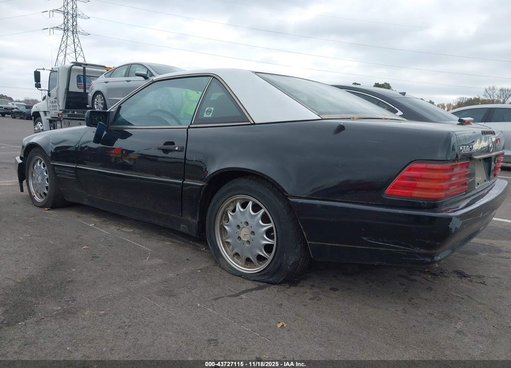 1991 MERCEDES-BENZ 500 SL VIN: WDBFA66E2MF022631