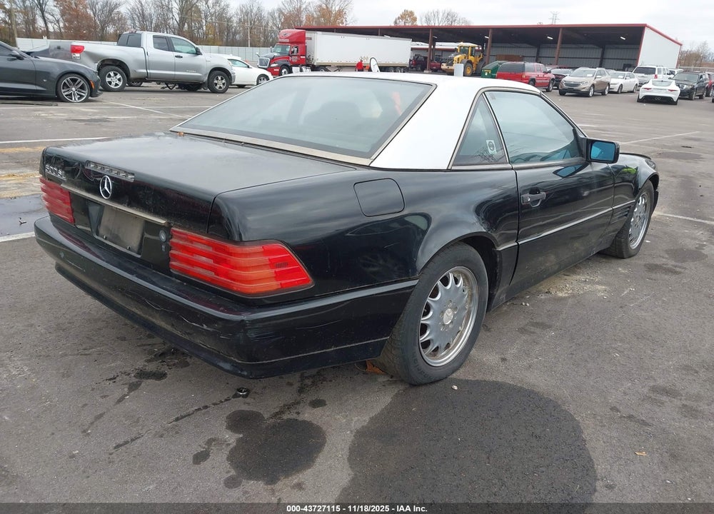 1991 MERCEDES-BENZ 500 SL VIN: WDBFA66E2MF022631