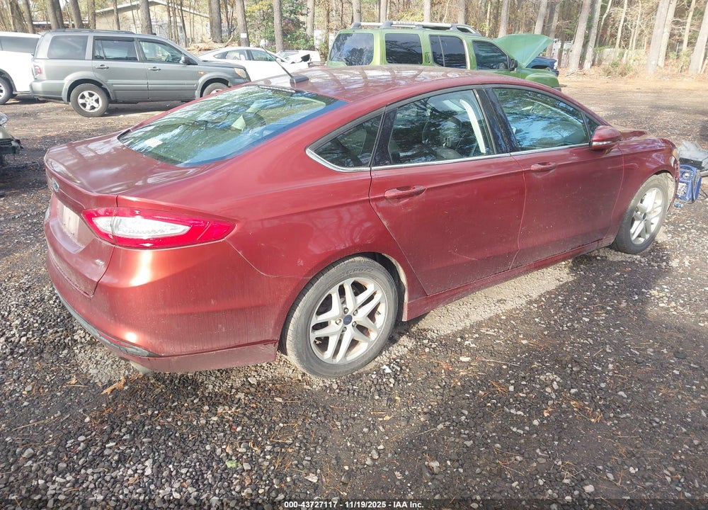 2014 FORD FUSION SE VIN: 3FA6P0H73ER191210