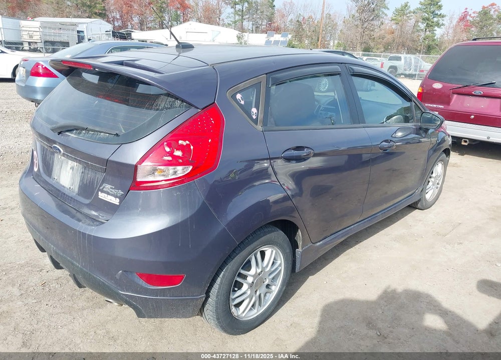 2013 FORD FIESTA SE VIN: 3FADP4EJXDM143942