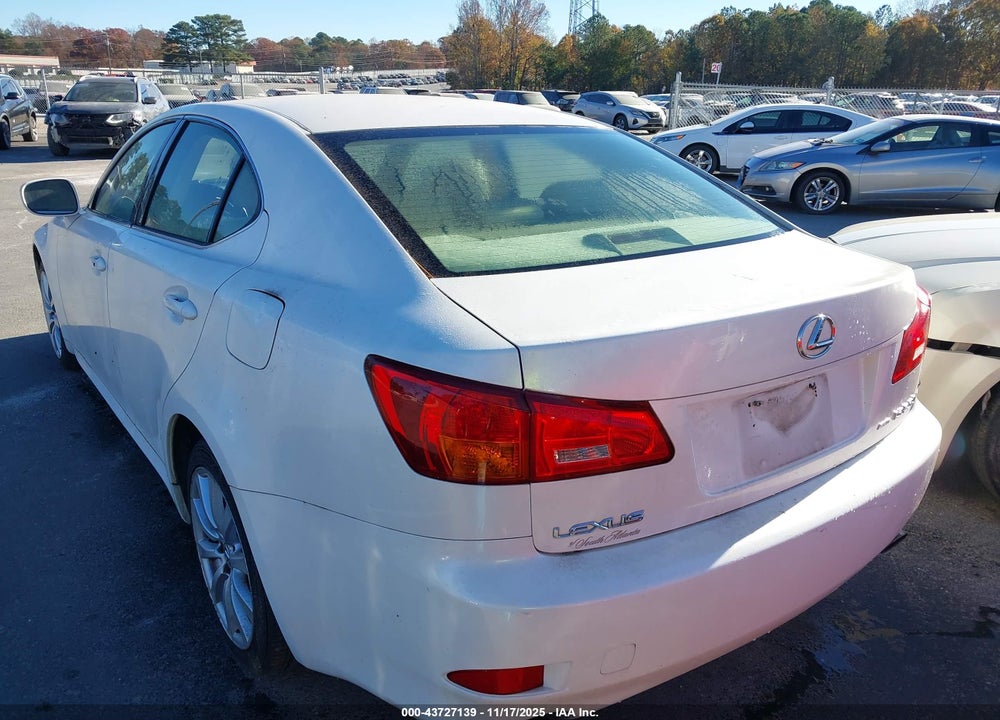 2006 LEXUS IS 250 VIN: JTHCK262362003028