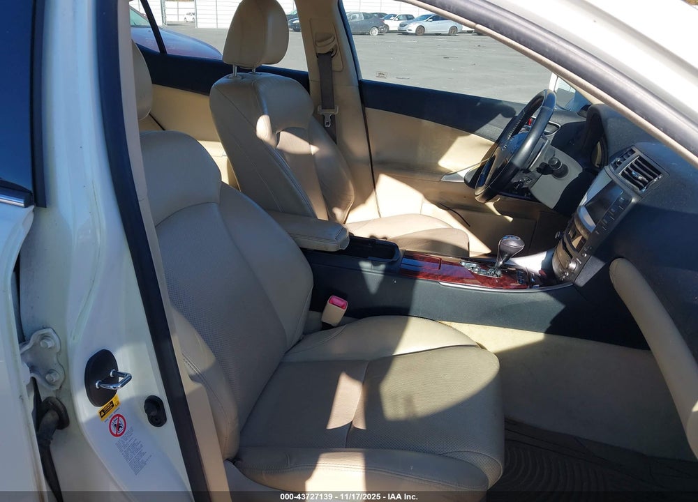 2006 LEXUS IS 250 VIN: JTHCK262362003028