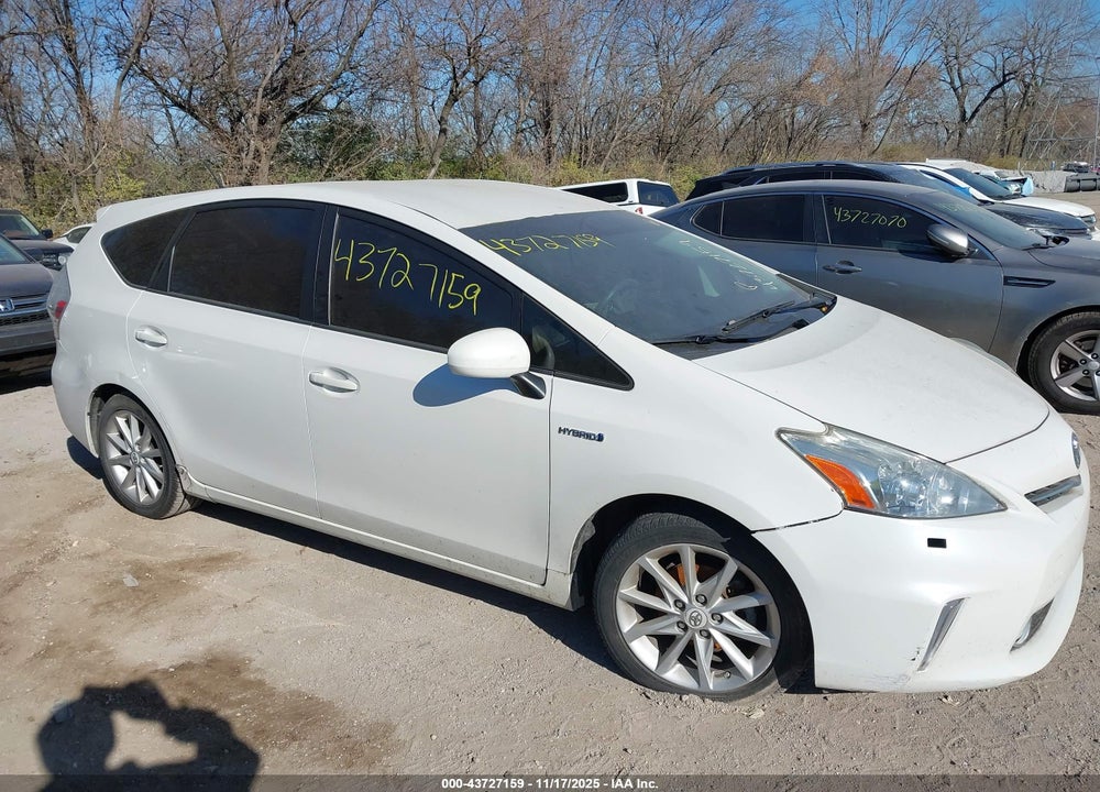 2012 TOYOTA PRIUS V FIVE VIN: JTDZN3EUXC3028414