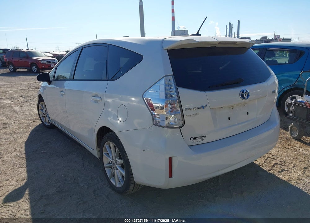 2012 TOYOTA PRIUS V FIVE VIN: JTDZN3EUXC3028414