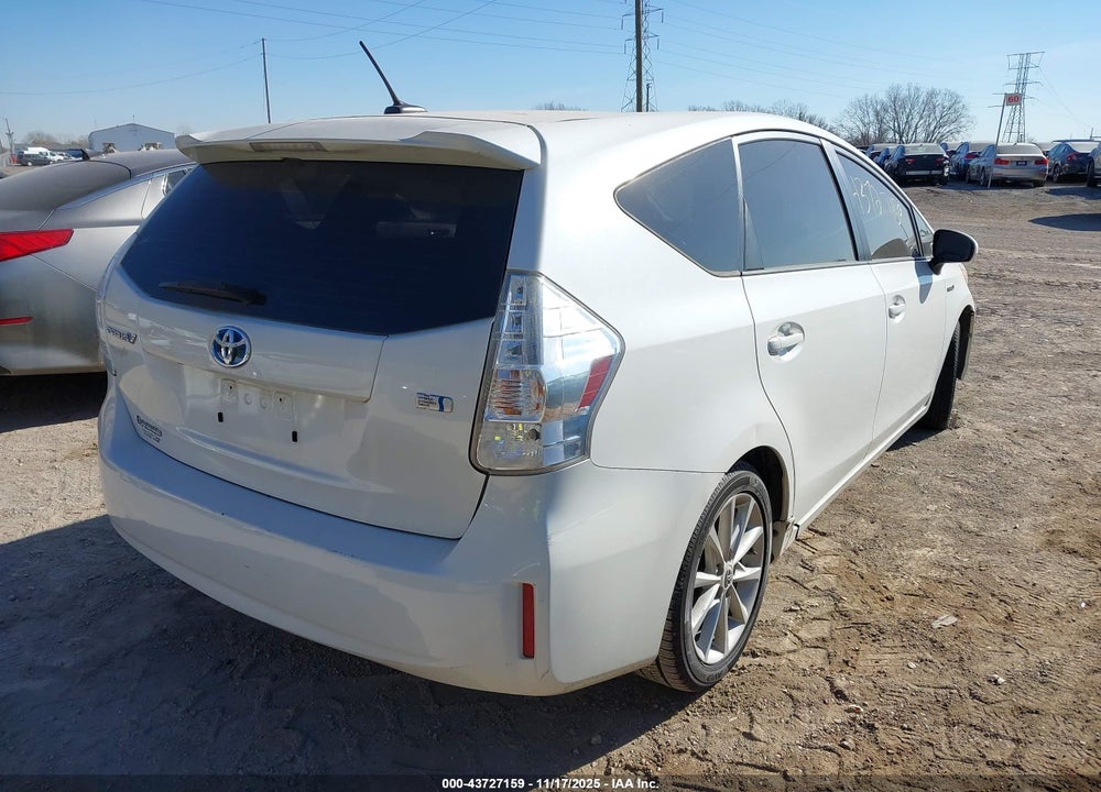 2012 TOYOTA PRIUS V FIVE VIN: JTDZN3EUXC3028414