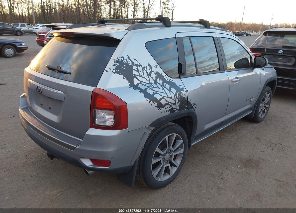 2017 JEEP COMPASS SPORT SE FWD VIN: 1C4NJCBA1HD166235