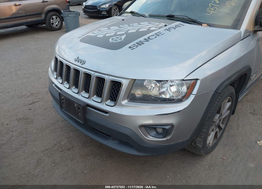 2017 JEEP COMPASS SPORT SE FWD VIN: 1C4NJCBA1HD166235