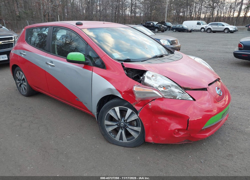 2016 NISSAN LEAF SV VIN: 1N4BZ0CP0GC311577
