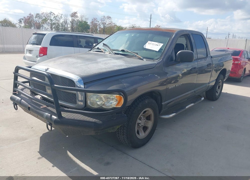 2002 DODGE RAM 1500 ST VIN: 1D7HA18N52S606610