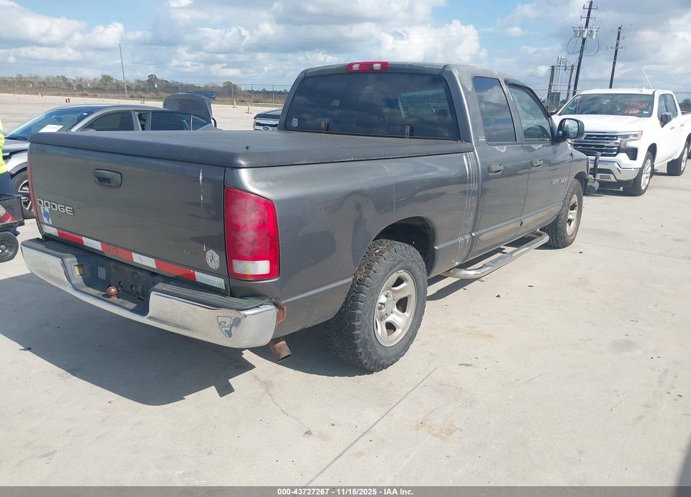 2002 DODGE RAM 1500 ST VIN: 1D7HA18N52S606610